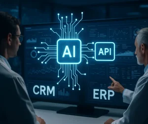 Интеграция ИИ через API в CRM и ERP-системы: как это работает